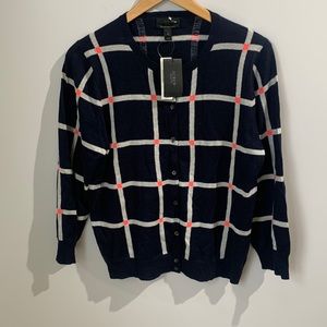 J. Crew Cashmere Cardigan XL NWT